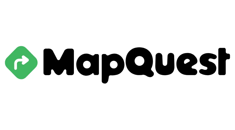 MapQuest logo.